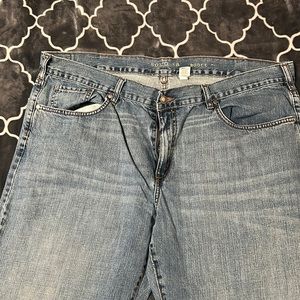Sonoma Bootcut jeans 42x32 some wear on bottom of pants legs shown in pic